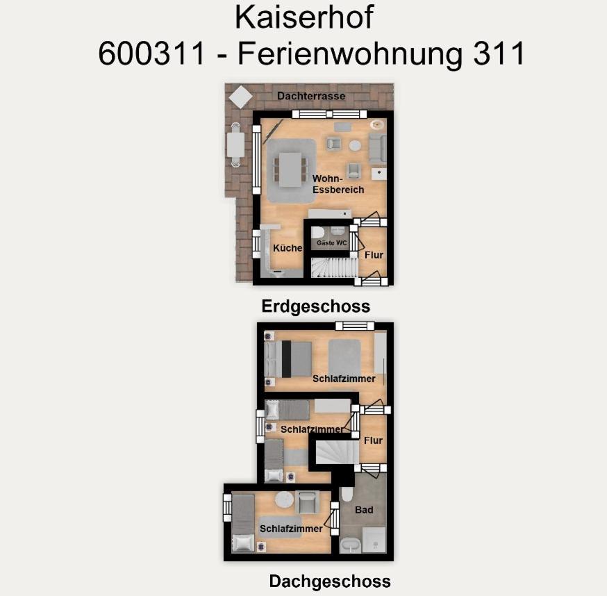 Kaiserhof Ferienwohnung 311 Wangerooge Εξωτερικό φωτογραφία
